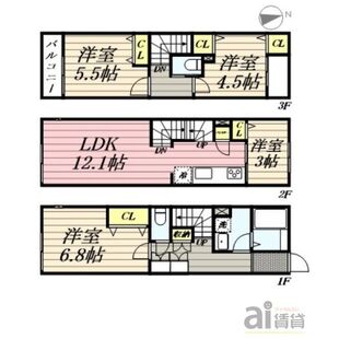 中野区新井5丁目