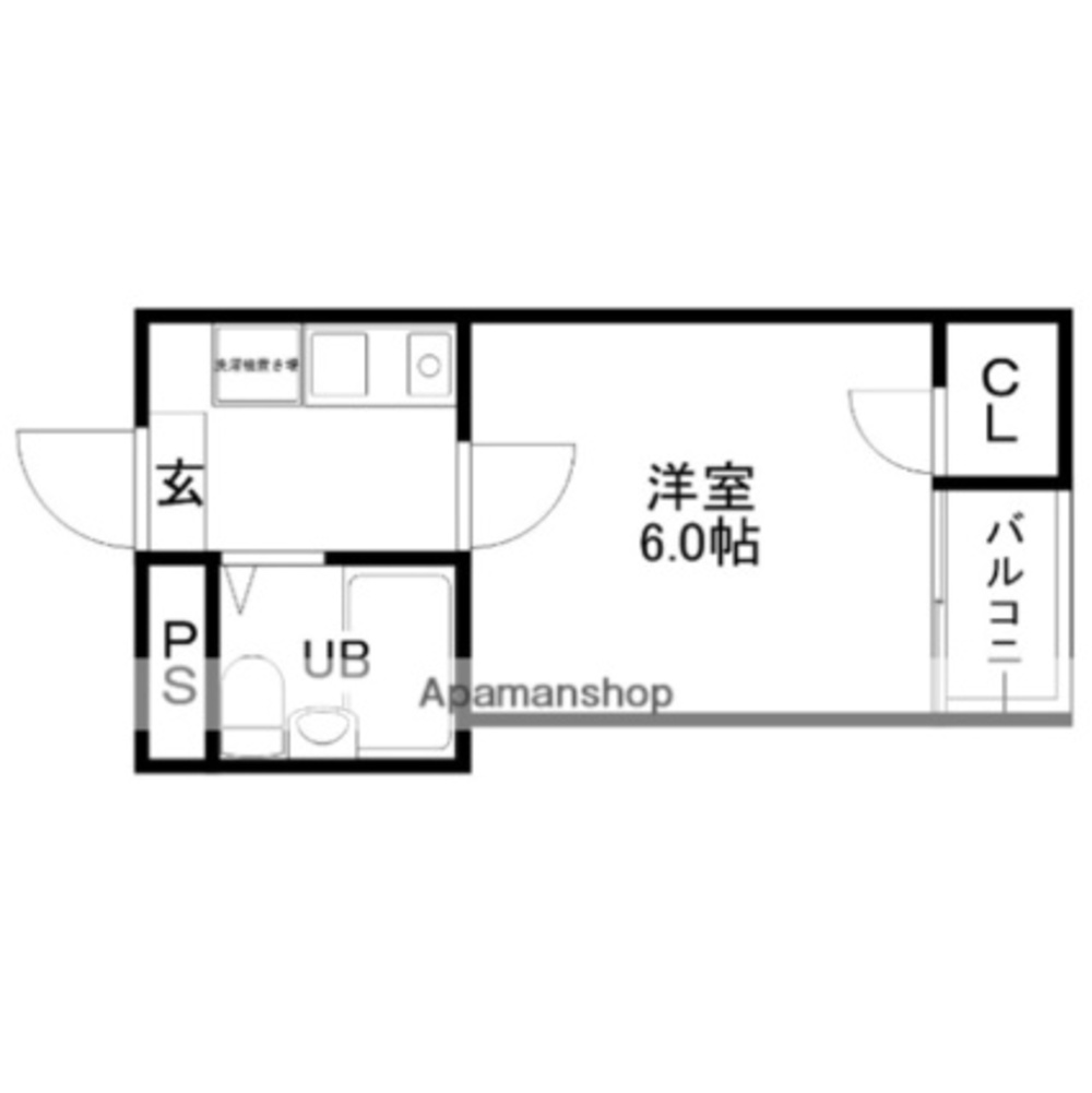 阪急京都本線 崇禅寺駅 地上5階建て 築35年(4階/1K/15m2)