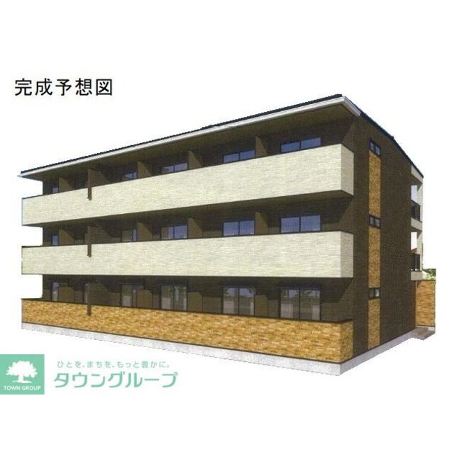 馬橋駅より徒歩7分 新築 3階建の賃貸物件