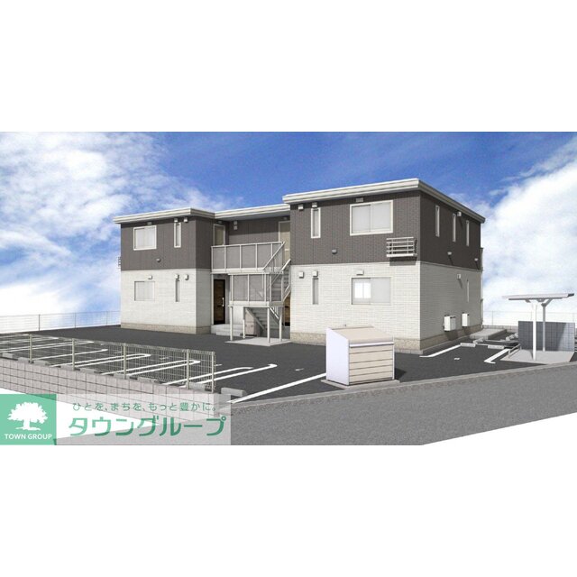 中原駅より徒歩15分 新築 2階建の賃貸物件