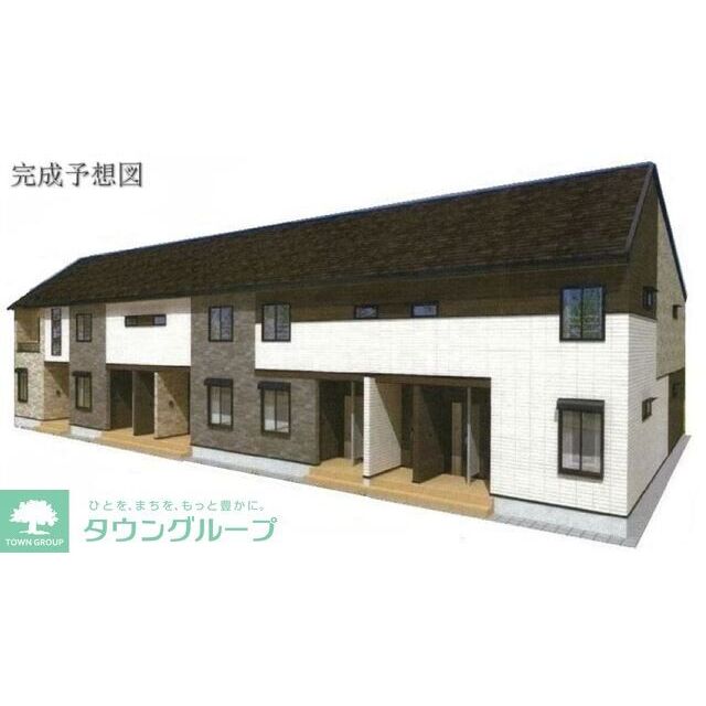 東松山駅よりバス14分 徒歩1分 新築 2階建の賃貸物件