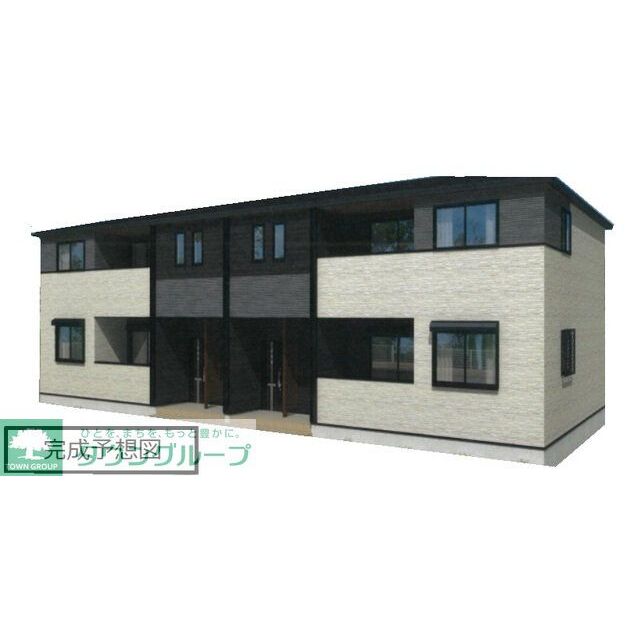 柴崎駅より徒歩9分 新築 2階建の賃貸物件