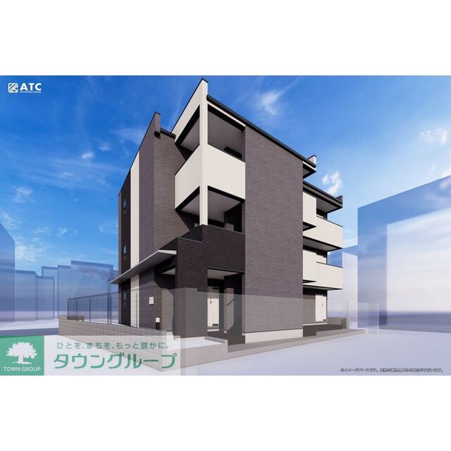 地下鉄成増駅より徒歩11分 新築 3階建の賃貸物件