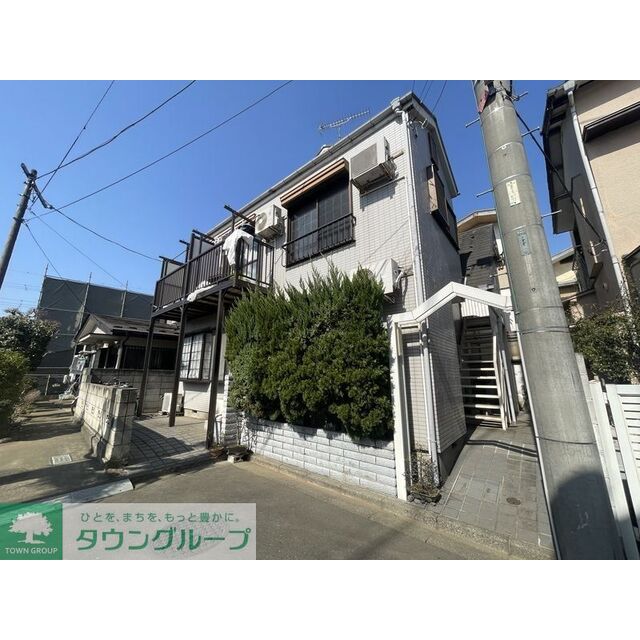 調布駅よりバス6分 徒歩3分 築34年8ヶ月 2階建の賃貸物件
