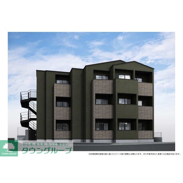 上尾駅より徒歩12分 新築 3階建の賃貸物件