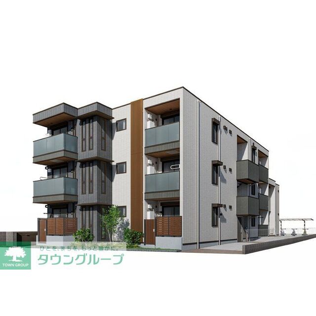 調布駅より徒歩15分 新築 3階建の賃貸物件