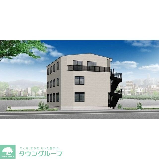 竹ノ塚駅より徒歩7分 新築 3階建の賃貸物件