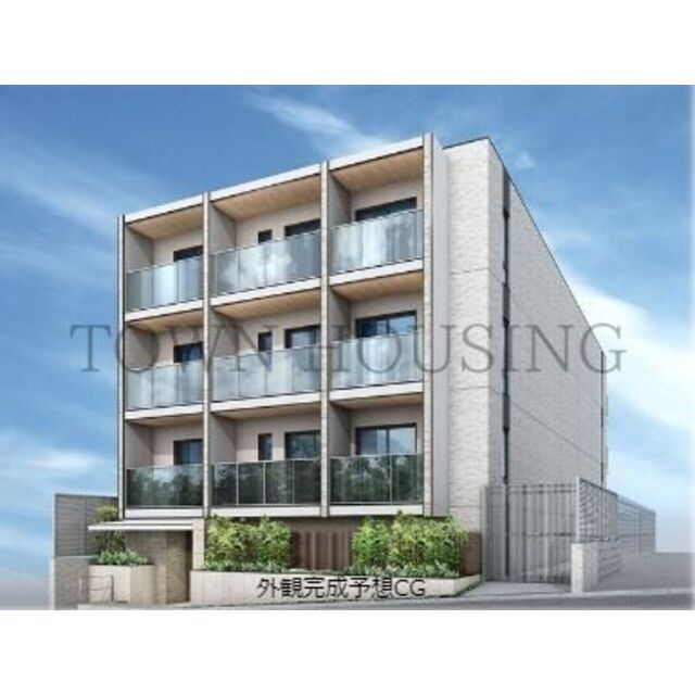 代々木上原駅より徒歩6分 築1年10ヶ月 4階建の賃貸物件