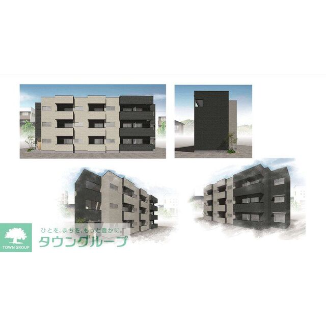 西鉄香椎駅より徒歩9分 新築 3階建の賃貸物件