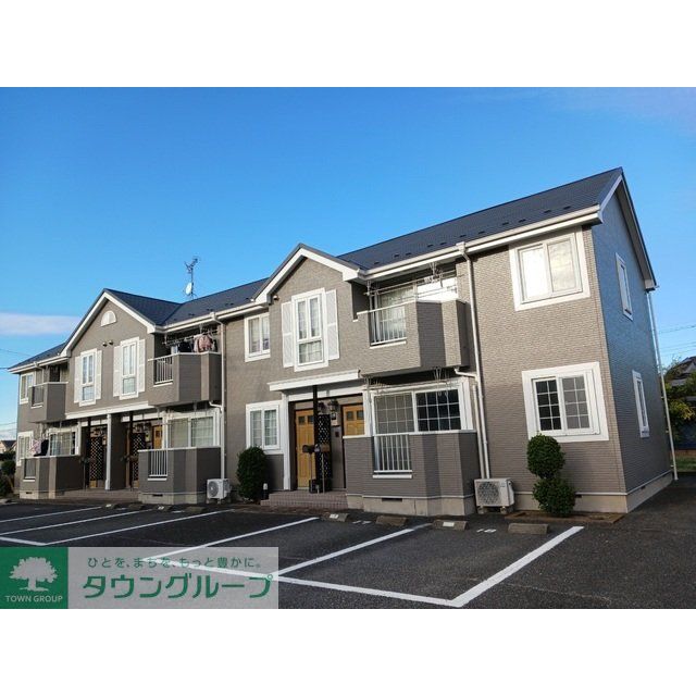 本庄駅よりバス21分 徒歩14分 築23年8ヶ月 2階建の賃貸物件