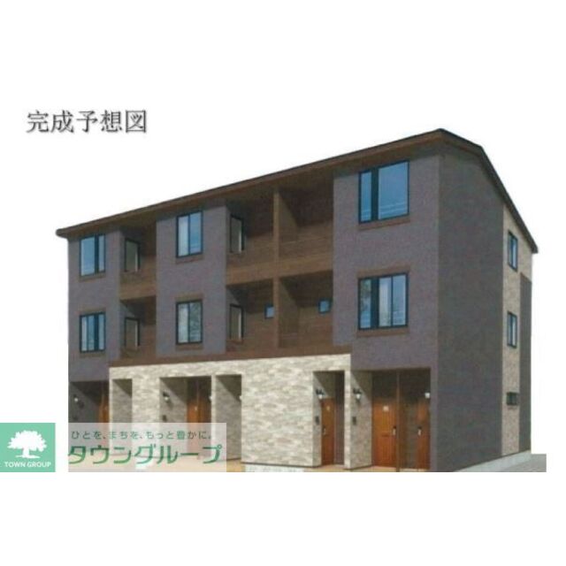 森林公園駅より徒歩22分 新築 3階建の賃貸物件