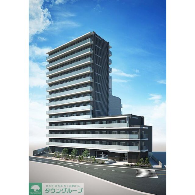 北千住駅より徒歩13分 築3年3ヶ月 13階建の賃貸物件