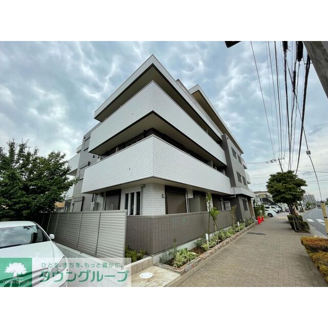 柴崎駅より徒歩14分 築2年3ヶ月 4階建の賃貸物件