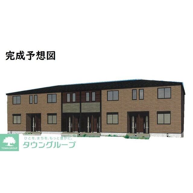 稲毛駅よりバス21分 徒歩7分 新築 2階建の賃貸物件