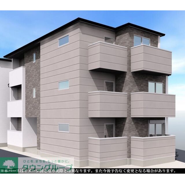 青井駅より徒歩10分 新築 3階建の賃貸物件