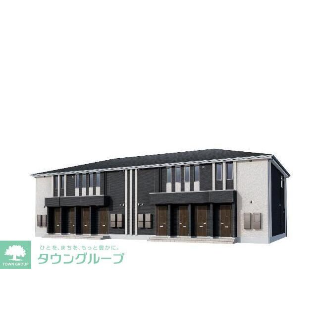 二宮駅よりバス5分 徒歩6分 新築 2階建の賃貸物件