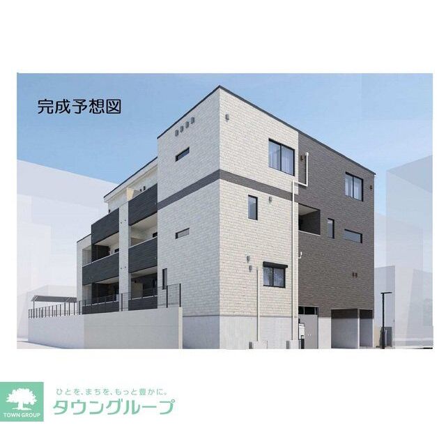 下赤塚駅より徒歩17分 新築 3階建の賃貸物件