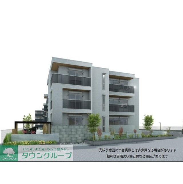 みのり台駅より徒歩12分 新築 3階建の賃貸物件