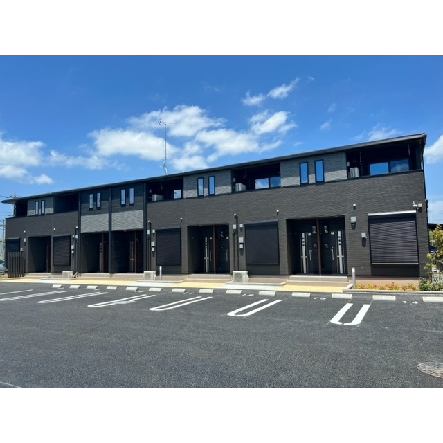 茂原駅よりバス12分 徒歩8分 築2年5ヶ月 2階建の賃貸物件