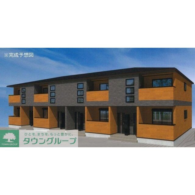 本厚木駅よりバス45分 徒歩4分 新築 2階建の賃貸物件