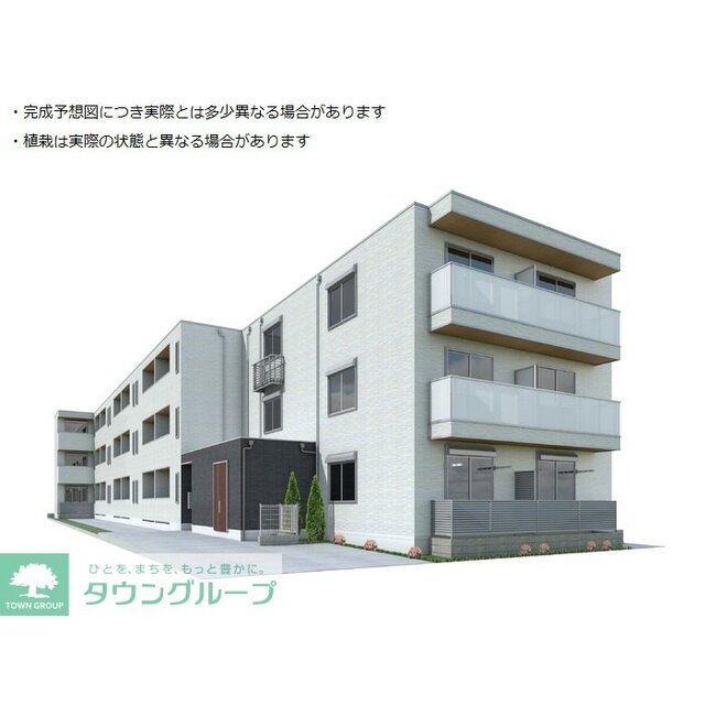 お花茶屋駅より徒歩17分 新築 3階建の賃貸物件