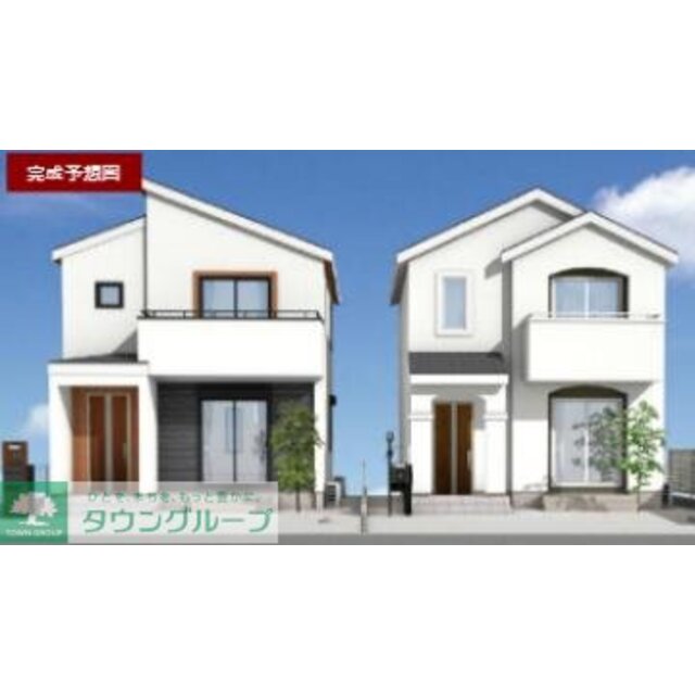 北越谷駅よりバス15分 徒歩4分 新築 2階建の賃貸物件