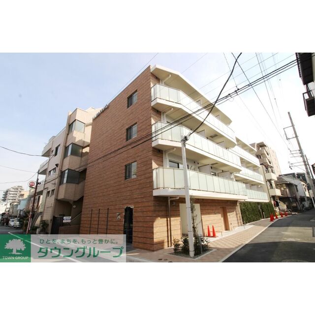 中板橋駅より徒歩10分 築2年11ヶ月 4階建の賃貸物件