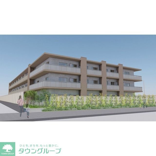地下鉄赤塚駅より徒歩10分 新築 3階建の賃貸物件