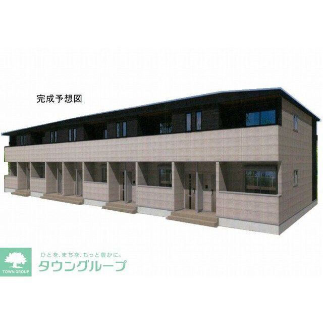 八王子駅よりバス16分 徒歩4分 新築 2階建の賃貸物件