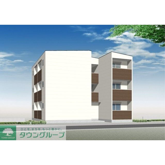 八千代台駅より徒歩8分 新築 3階建の賃貸物件