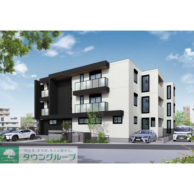 稲毛駅より徒歩11分 新築 3階建の賃貸物件