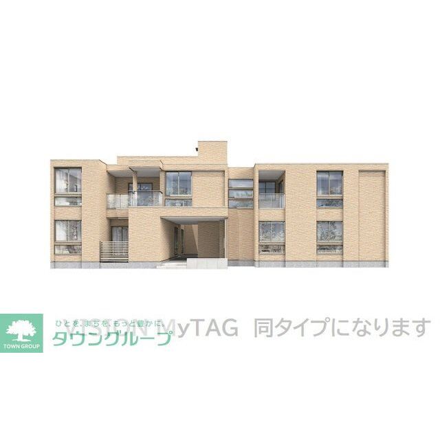 北茅ケ崎駅より徒歩22分 新築 2階建の賃貸物件