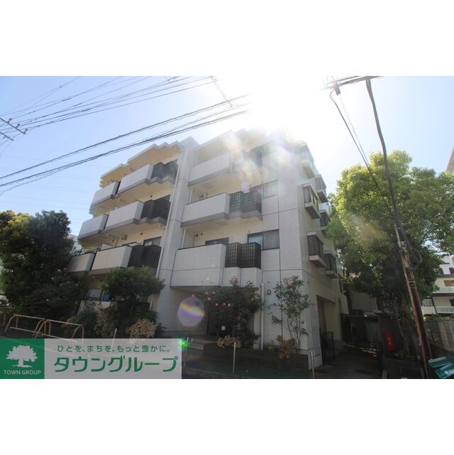 綱島駅よりバス10分 徒歩1分 築34年7ヶ月 4階建の賃貸物件