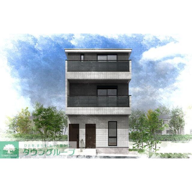 祖師ヶ谷大蔵駅より徒歩8分 新築 3階建の賃貸物件