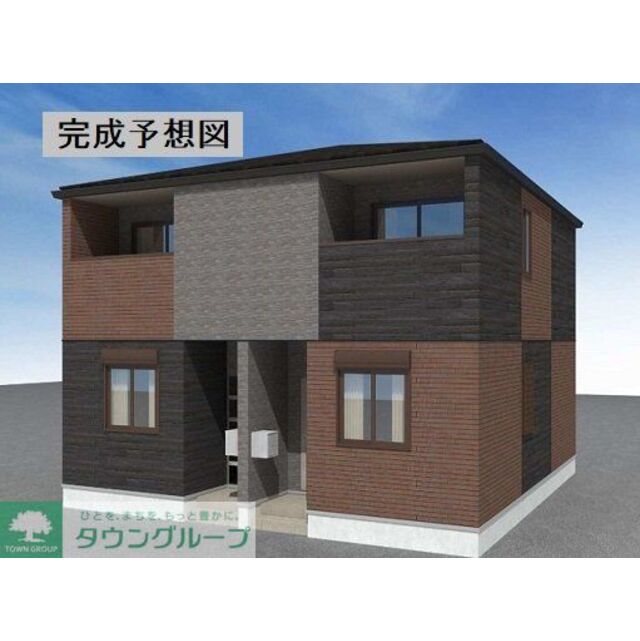 お花茶屋駅より徒歩8分 新築 2階建の賃貸物件