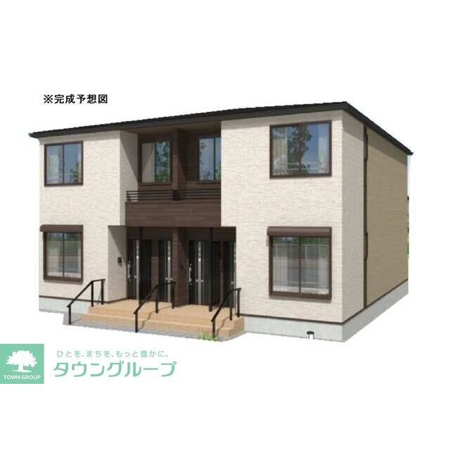 日野駅より徒歩12分 新築 2階建の賃貸物件