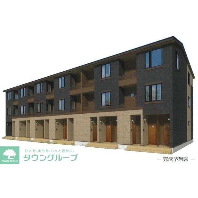 河辺駅より徒歩8分 新築 3階建の賃貸物件