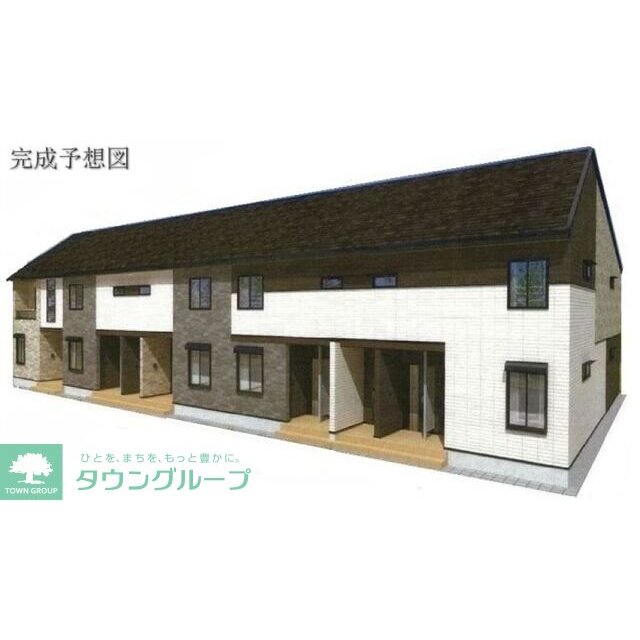 若葉駅よりバス15分 徒歩1分 新築 2階建の賃貸物件