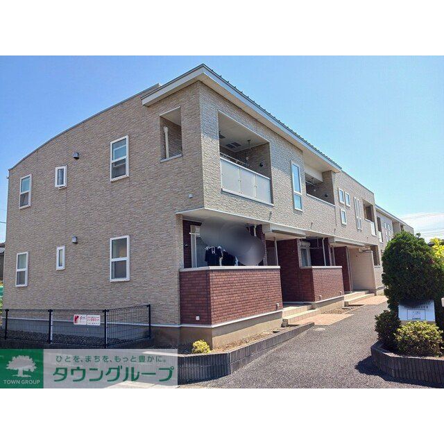 木更津駅よりバス14分 徒歩8分 築17年10ヶ月 2階建の賃貸物件