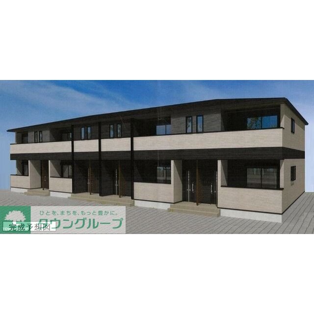 花小金井駅よりバス17分 徒歩4分 新築 2階建の賃貸物件