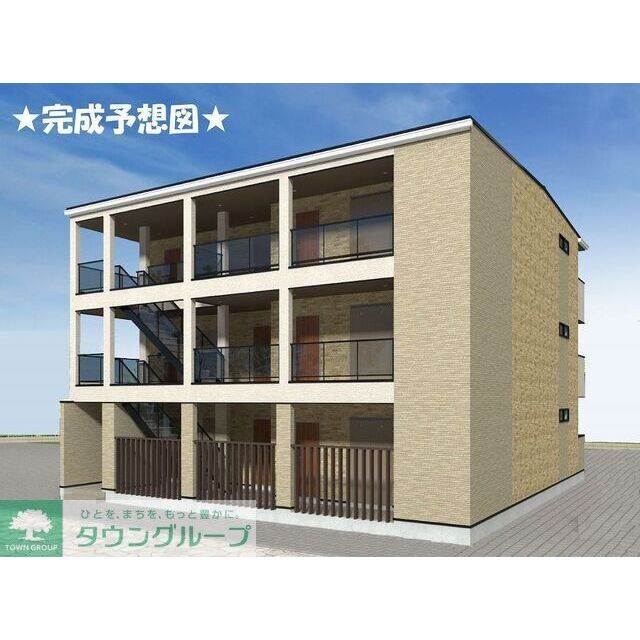 上北台駅より徒歩7分 新築 3階建の賃貸物件