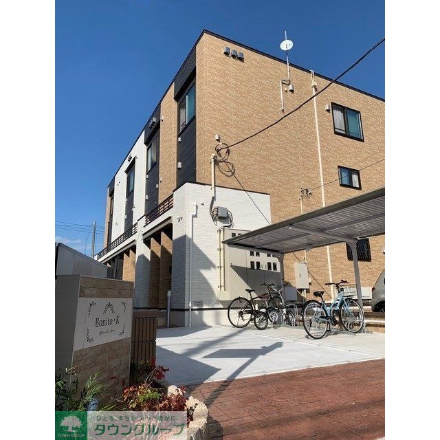 河辺駅より徒歩19分 築2年3ヶ月 3階建の賃貸物件