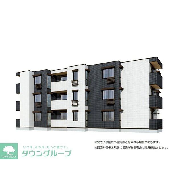 大船駅より徒歩9分 新築 3階建の賃貸物件