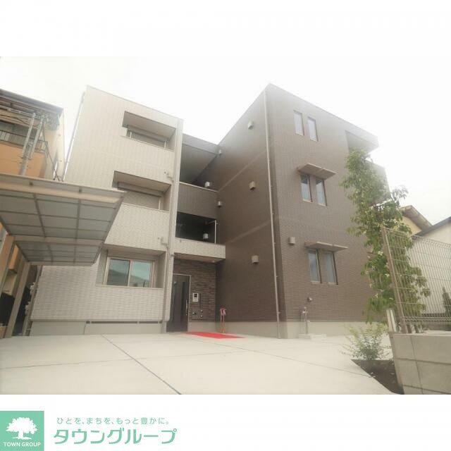 西新井大師西駅より徒歩27分 築4年5ヶ月 3階建の賃貸物件