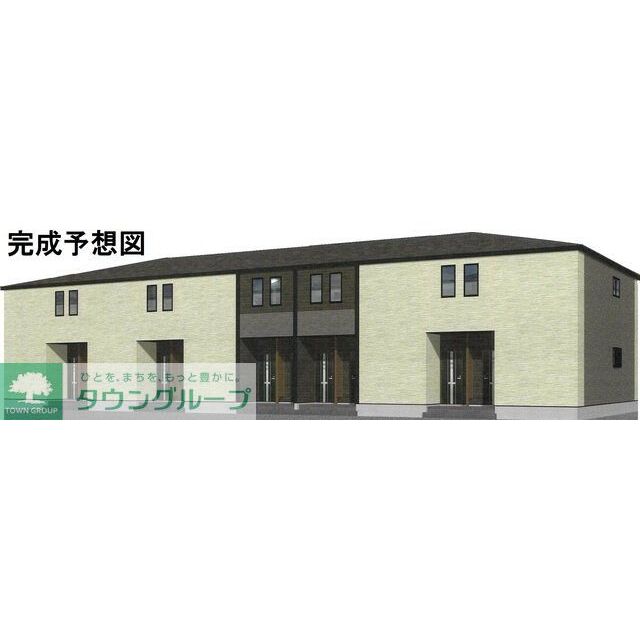 成田駅よりバス38分 徒歩14分 新築 2階建の賃貸物件