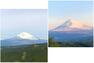 眺望 リビングから富士山を望みます
