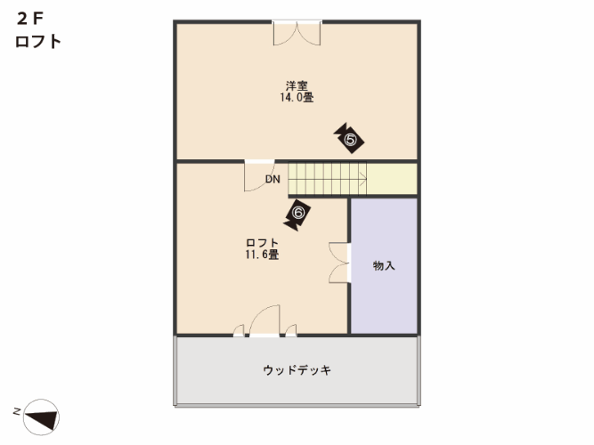 間取り図 ロフト間取り図