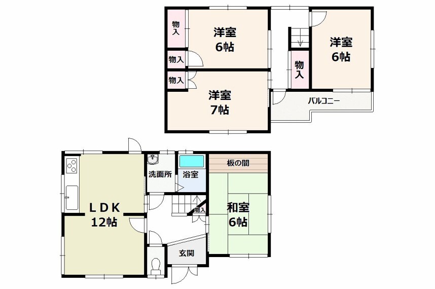 間取り図 リフォームプランの詳細はお問い合わせください。