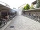 整然と並べられた駐輪場は屋根付ですので大切な自転車を駐輪できます