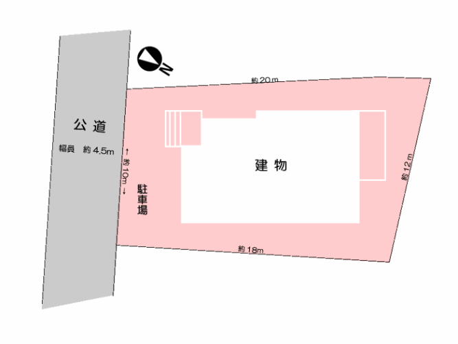 土地図面 地形図、建物配置図